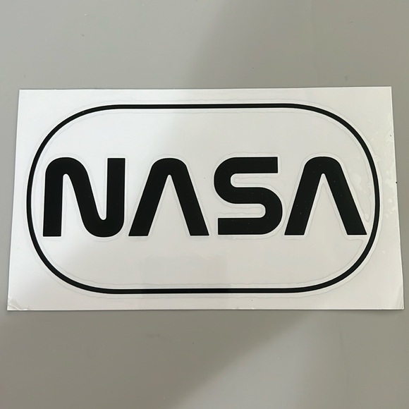 Nasa | Other | 7x4 Nasa Sticker | Poshmark